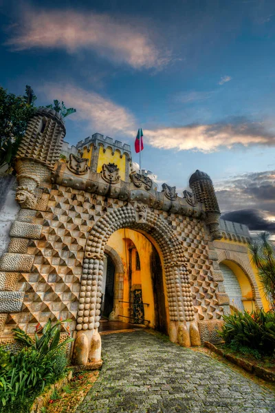 Beautiful Pena Palace Sintra Portugal — Stock Photo, Image
