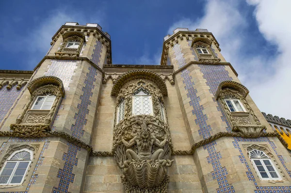 Πανέμορφο Παλάτι Πένια Στη Σίντρα Πορτογαλία — Φωτογραφία Αρχείου