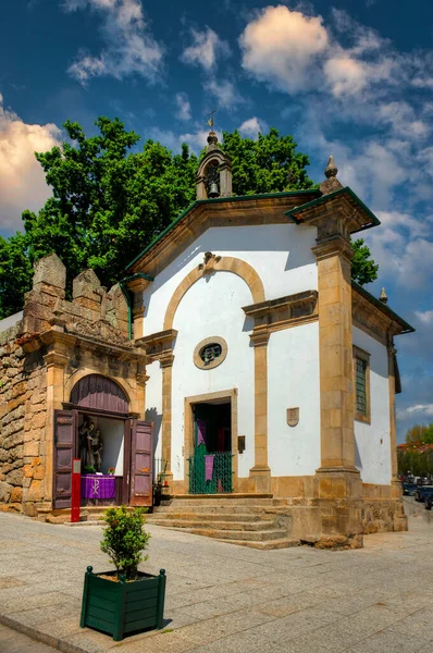 Chapel Two Steps Paixao Cristo Guimaraes Portugal — 图库照片