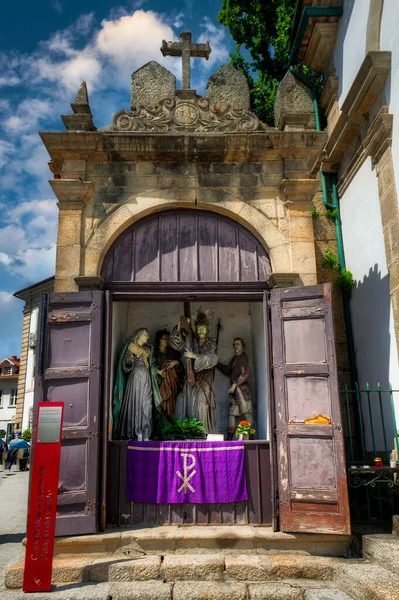 Capela Dois Degraus Paixao Cristo Guimarães Portugal — Fotografia de Stock