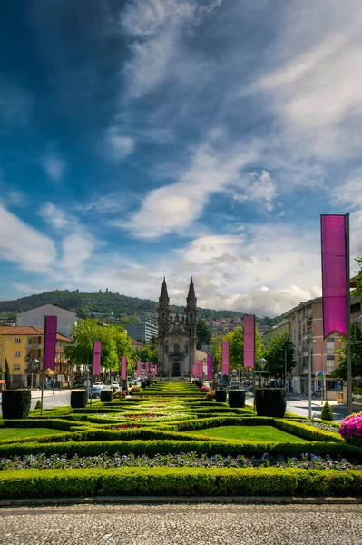 Miasto Guimaraes Portugalii Europa — Zdjęcie stockowe