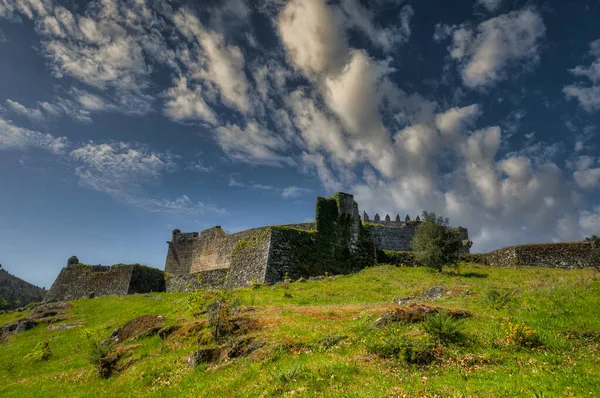 Portuguese Town Called Lindoso Castle Granaries — Foto de Stock