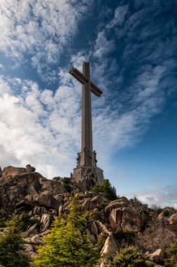 Valley of the Fallen in San Lorenzo de El Escorial, Madrid, Spain