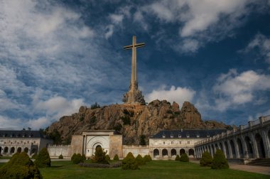 Valley of the Fallen in San Lorenzo de El Escorial, Madrid, Spain