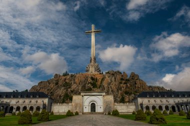 Valley of the Fallen in San Lorenzo de El Escorial, Madrid, Spain