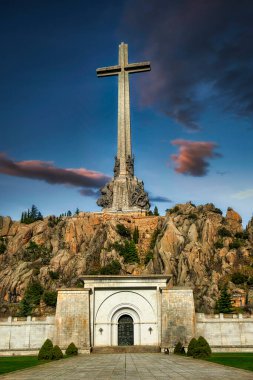 Valley of the Fallen in San Lorenzo de El Escorial, Madrid, Spain