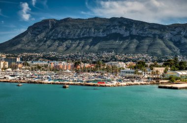 Port of the city of Denia, province of Alicante, Spain.