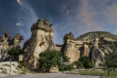 the cave dwellings of Cappadocia in Turkey