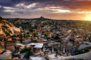 the cave dwellings of Cappadocia in Turkey
