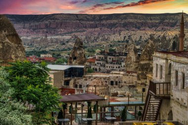 the cave dwellings of Cappadocia in Turkey