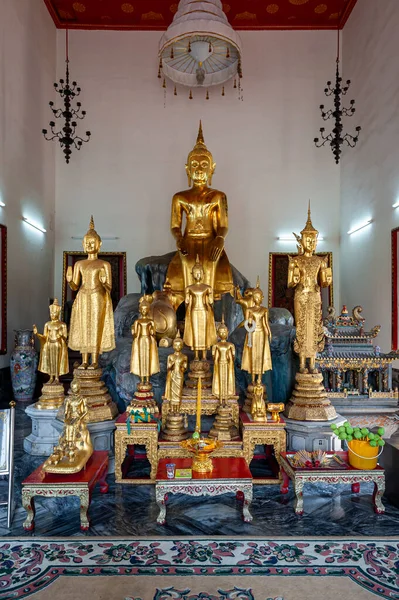 Wat Pho Świątyni Leżącej Buddy Bangkok Tajlandia — Zdjęcie stockowe