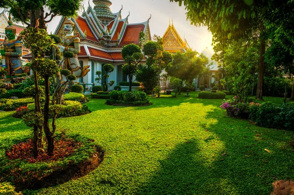 Temple Dawn Bangkokban Thaiföld — Stock Fotó