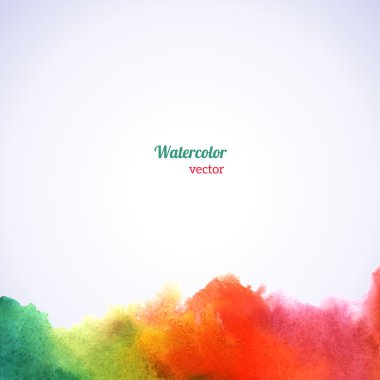 Download Watercolor Rainbow Border Free Vector Eps Cdr Ai Svg Vector Illustration Graphic Art