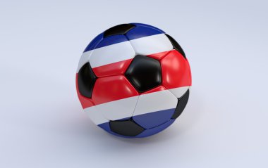 Kosta Rika bayrak futbol topu