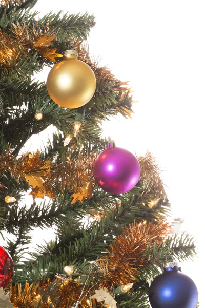 Christmas Decorations on the Tree — Stock Photo, Image