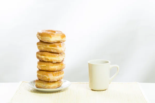 Coffee & Doughnuts — Stock Photo, Image