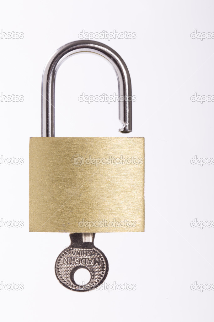 Padlock and Key