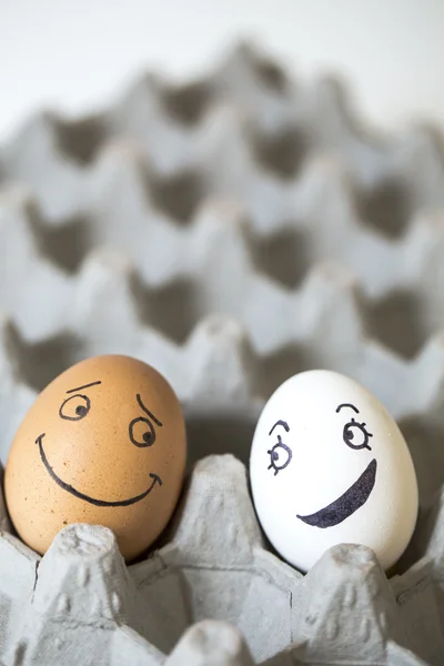 Romantic eggs — Stock Photo, Image