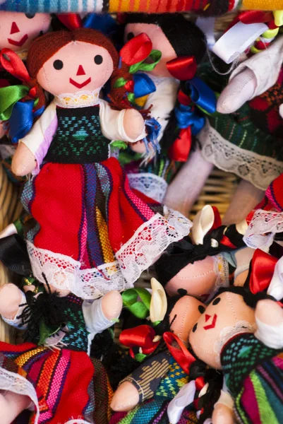 Ručně vyrobené panenky — Stock fotografie