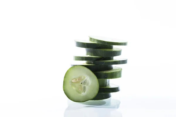 Cucumber slices — Stock Photo, Image