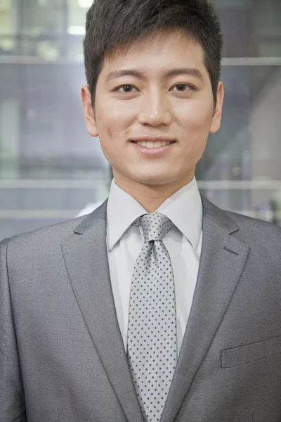 Portrait of Smiling Businessman — Stock Photo, Image
