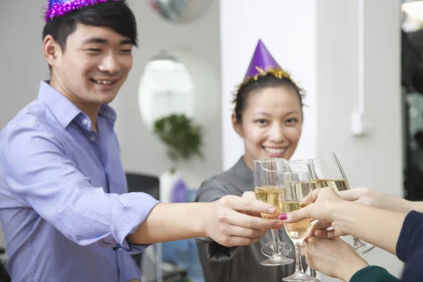 Business Colleagues Toasting — Stock Photo, Image