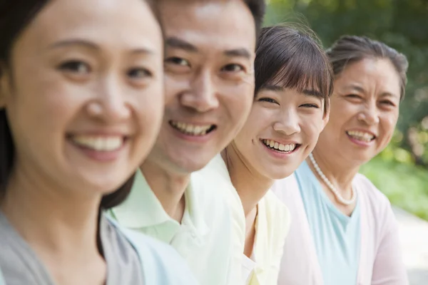 Multi-Generatierekeningen familie — Stockfoto