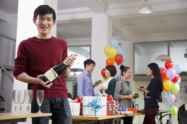 Business People Having Party in Office — Stock Photo, Image