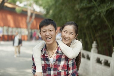 Young Chinese Couple clipart