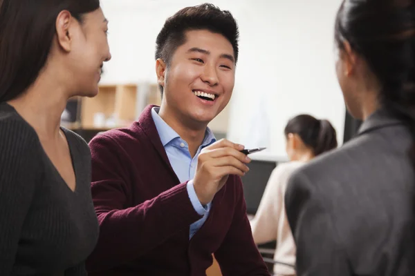 Business people having meeting in the office — Stock Photo, Image