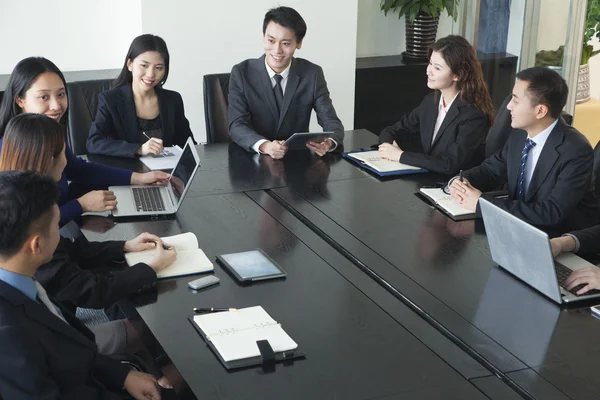 Business people having meeting — Stock Photo, Image