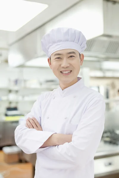 Studio Portrait of Chef — Stock Photo, Image