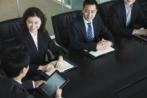 Business people having meeting — Stock Photo, Image