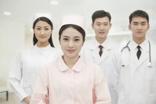 Four Healthcare workers — Stock Photo, Image