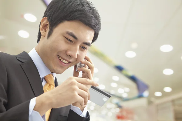 Businessman on the Phone — Stock Photo, Image