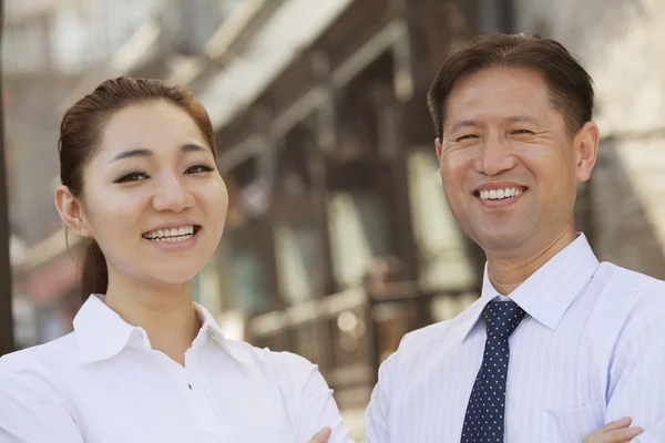 Business People, outdoors — Stock Photo, Image