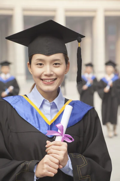 Graduate anläggning diplom — Stockfoto