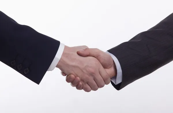 二人のビジネスマンが握手 — ストック写真