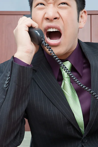 Gestresster Geschäftsmann — Stockfoto