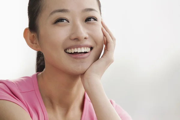 Young Woman Laughing — Stock Photo, Image