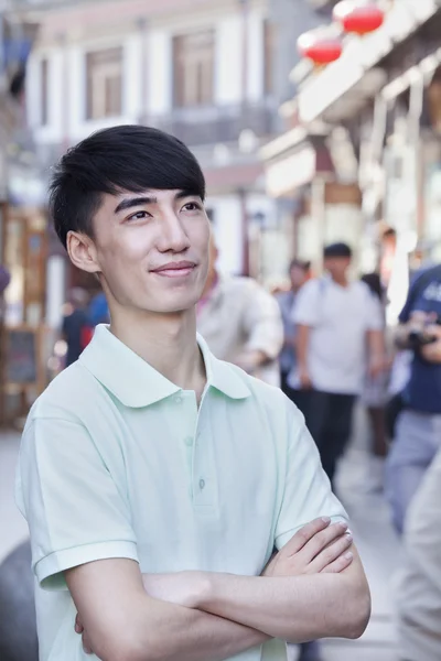 Young Man Outdoors — Stock Photo, Image