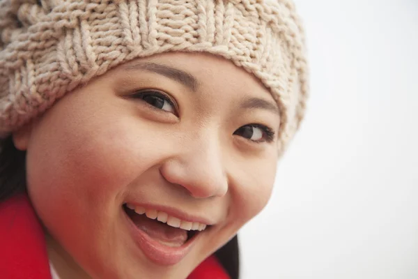 Young Woman in wintertime — Stock Photo, Image