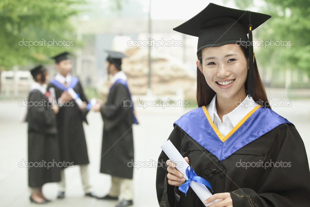 Young Female University Graduate