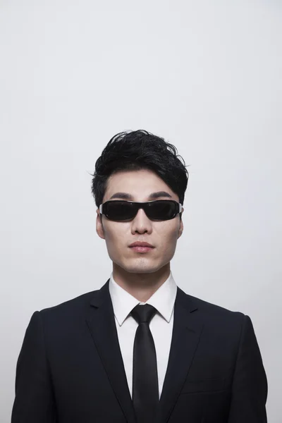 Businessman with sunglasses — Stock Photo, Image