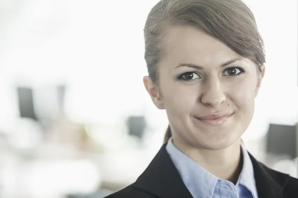 Businesswoman with bangs — Stock Photo, Image