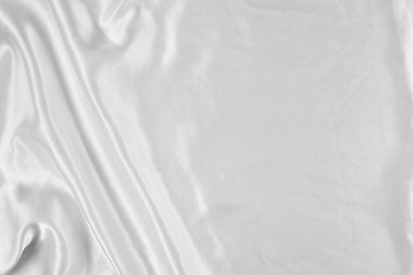 Kopya alanı ile zarif beyaz ipek arkaplan