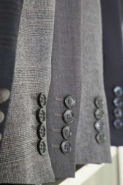 Jacket sleeves with buttons