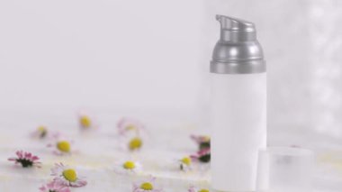 Face cream in the white box. High quality 4k footage