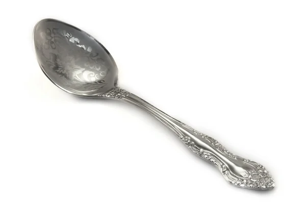 Silver spoon — Stock Photo, Image