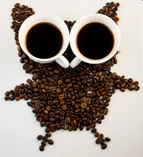 Café hibou Photo De Stock